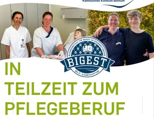 New from 01.11.2023 in Bochum: Part-time Nursing Apprenticeship